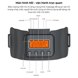 Máy massage (mát xa) đầu gối Fuji PG-2015F3 giúp cải thiện lưu thông máu và giảm bớt sự khó chịu của khớp gối