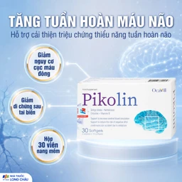 Viên uống hỗ trợ tăng tuần hoàn máu não, giảm nguy cơ hình thành cục máu đông Pikolin Ocavill (2 vỉ x 15 viên) 3