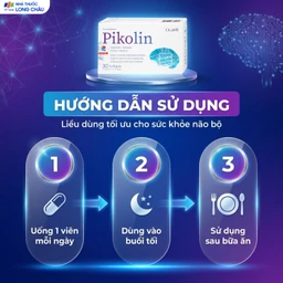 Viên uống hỗ trợ tăng tuần hoàn máu não, giảm nguy cơ hình thành cục máu đông Pikolin Ocavill (2 vỉ x 15 viên) 5