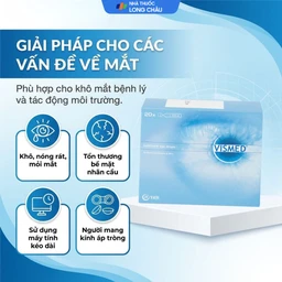 Nhỏ mắt Vismed 0.18% dùng cho mắt khô,tổn thương bề mặt nhãn cầu (20 ống x 0.3ml) 4