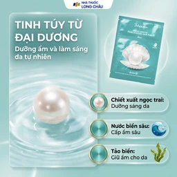 Mặt nạ dưỡng da JMSolution Marine Luminous Pearl Deep Moisture chiết xuất ngọc trai cấp ẩm chuyên sâu 3