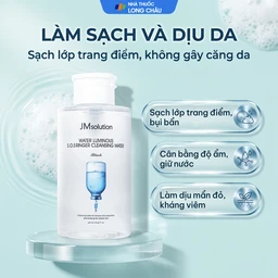 Nước tẩy trang JMSolution Water Luminous S.O.S Ringer làm sạch sâu và cấp ẩm (500ml) 2