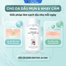 Nước tẩy trang cho da mụn, nhạy cảm Jmsolution Derma Care Centella 500ml 4