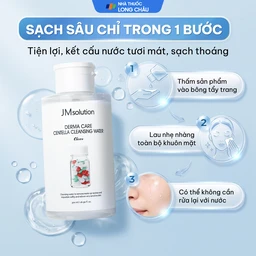 Nước tẩy trang cho da mụn, nhạy cảm Jmsolution Derma Care Centella 500ml 5