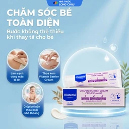 Kem bôi hăm tã Mustela Vitamin Barrier Cream Change (50ml) 5