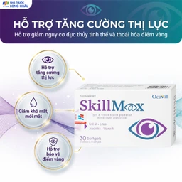 Viên uống hỗ trợ tăng cường thị lực, cải thiện khô mắt, mỏi mắt SkillMax Ocavill (2 vỉ x 15 viên) 3