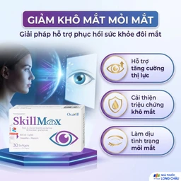 Viên uống hỗ trợ tăng cường thị lực, cải thiện khô mắt, mỏi mắt SkillMax Ocavill (2 vỉ x 15 viên) 4