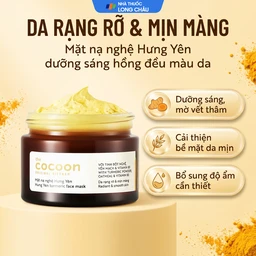 Mặt nạ nghệ Hưng Yên Cocoon cải thiện bề mặt, giúp da trở nên mịn màng (30ml) 2