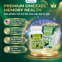 Viên uống hỗ trợ tốt cho não bộ Premium Omexxel Memory Health (60 viên) 2