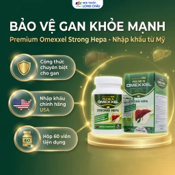 Viên uống hỗ trợ bảo vệ gan khỏe mạnh Premium Omexxel Strong Hepa (60 viên) 2