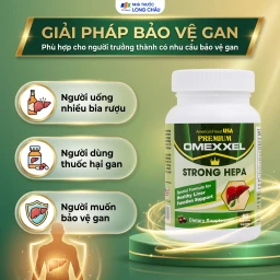 Viên uống hỗ trợ bảo vệ gan khỏe mạnh Premium Omexxel Strong Hepa (60 viên) 4