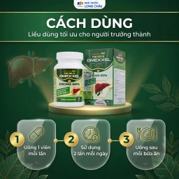 Viên uống hỗ trợ bảo vệ gan khỏe mạnh Premium Omexxel Strong Hepa (60 viên) 5