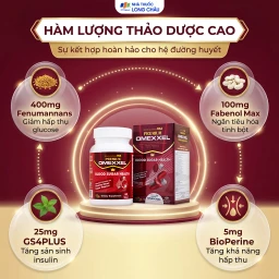 Viên uống hỗ trợ ổn định đường huyết Premium Omexxel Blood Sugar Health (60 viên) 3