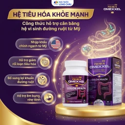 Viên uống bổ sung lợi khuẩn, hỗ trợ giảm rối loạn tiêu hóa Premium Omexxel Colon Health (60 viên) 2