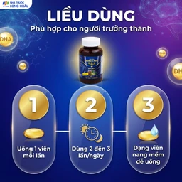 Viên uống hỗ trợ tốt cho não và mắt Omexxel 3-6-9 Premium (100 viên) 5