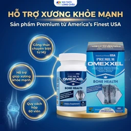Viên uống hỗ trợ xương khỏe mạnh Premium Omexxel Bone Health (60 viên) 2