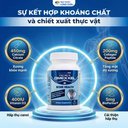 Viên uống hỗ trợ xương khỏe mạnh Premium Omexxel Bone Health (60 viên) 3