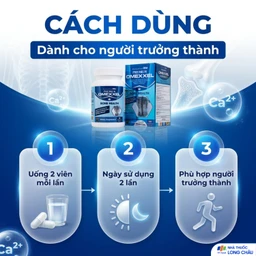 Viên uống hỗ trợ xương khỏe mạnh Premium Omexxel Bone Health (60 viên) 5