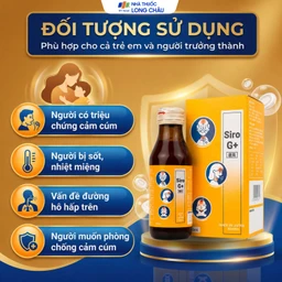 SIRO G+ Kenko hỗ trợ đường hô hấp trên, tăng cường đề kháng (100ml) 4