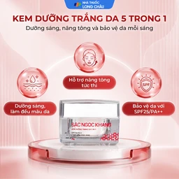 Kem dưỡng trắng da 5 in 1 SPF25/PA++ Sắc Ngọc Khang HTP 30g giúp nâng tông, hiệu chỉnh màu da 2