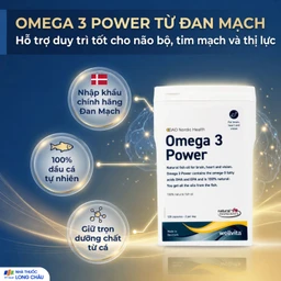 Viên uống hỗ trợ sức khoẻ tim mạch, giảm mỡ máu, tốt cho não và thị lực Omega 3 Power DAO Nordic Health (120 viên) 2