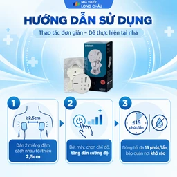 Máy massage (mát xa) xung điện trị liệu Omron HV-F013 giúp giảm đau cơ và khớp 5