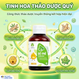 Siro hỗ giúp giảm ho, giảm đờm, giảm đau họng Bổ Phế Lábebé (120ml) 3