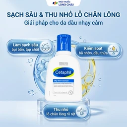 Sữa rửa mặt Cetaphil Oily Skin Cleanser cho da dầu nhạy cảm (125ml) 2