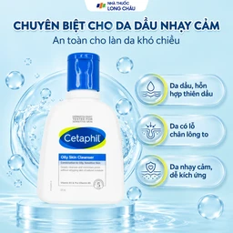 Sữa rửa mặt Cetaphil Oily Skin Cleanser cho da dầu nhạy cảm (125ml) 4