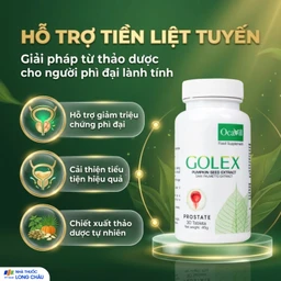 Viên uống hỗ trợ cho người phì đại lành tính tuyến tiền liệt Golex Ocavill (30 viên) 2