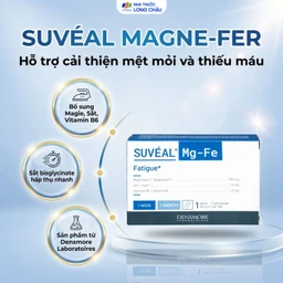 Viên uống Suvéal Magne-Fer Densmore bổ sung magie, vitamin B6 và sắt cho cơ thể (2 vỉ x 15 viên) 2