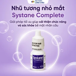 Nhỏ Mắt Systane Complete Alcon 5ml Giảm Kích Ứng, Khô Mắt, Bảo Vệ Và Phục Hồi Nhãn Cầu 2