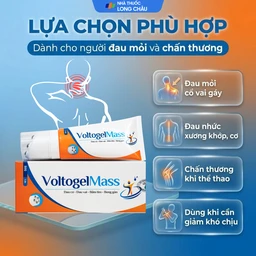 Gel bôi giảm đau Voltogel mass 50g giúp giảm đau cơ, đau vai, bầm tím, bong gân 4