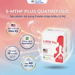 Viên uống 5-MTHF Plus Quatrefolic bổ sung một số vitamin và khoáng chất cho cơ thể (6 vỉ x 10 viên) 2