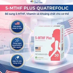Viên bổ sung 5-MTHF, vitamin, khoáng chất cho phụ nữ mang thai 5-MTHF Plus (3 vỉ x 10 viên) 2