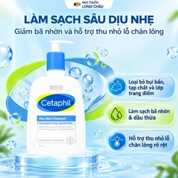Sữa rửa mặt cho da dầu Cetaphil Oily Skin Cleanser 500ml 5