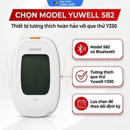 Máy đo đường huyết Yuwell 582 hỗ trợ theo dõi, kiểm soát lượng đường trong máu 4