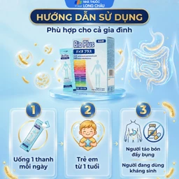 Siro bổ sung lợi khuẩn cho hệ tiêu hóa, giảm rối loạn tiêu hóa, cân bằng đường ruột Bio Plus Kenko (10 gói x 15g) 5
