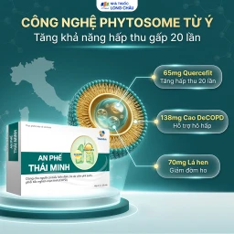 Viên uống An Phế Thái Minh hỗ trợ giảm đờm, giảm ho (2 vỉ x 10 viên) 3
