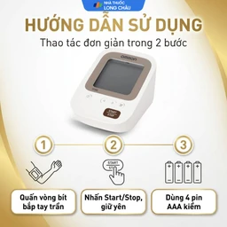Máy đo huyết áp bắp tay Omron JPN750 hỗ trợ đo huyết áp, nhịp tim 5