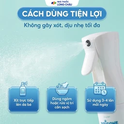 Xịt phục hồi da tổn thương Dizigone Baby Sanitizing Water 300ml 5