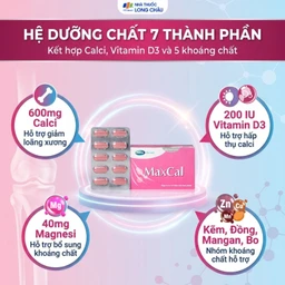 Viên uống hỗ trợ giảm nguy cơ loãng xương Maxcal Mega (3 vỉ x 10 viên) 3