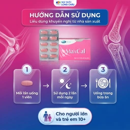 Viên uống hỗ trợ giảm nguy cơ loãng xương Maxcal Mega (3 vỉ x 10 viên) 5