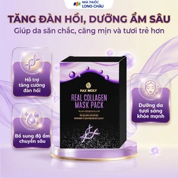 Mặt nạ dưỡng ẩm Pax Moly Real Collagen Mask Pack cải thiện độ đàn hồi da 2