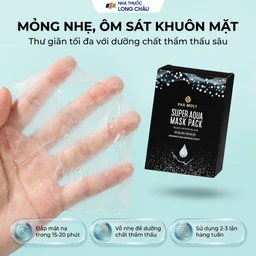 Mặt nạ dưỡng ẩm Pax Moly Super Aqua Mask Pack làm mềm mịn, cải thiện độ đàn hồi da 5