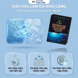 Mặt nạ dưỡng ẩm Pax Moly Hyaluronic Acid Deep Sea Water Mask Pack sáng da và chống lão hóa 4