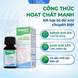Dung dịch bôi mụn cóc Timodore 12ml hỗ trợ loại bỏ mụn cóc, vết chai sần 3