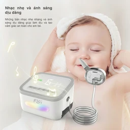 Máy hút mũi cho bé Fuji T50 hỗ trợ vệ sinh mũi cho bé từ 0 đến trên 3 tuổi