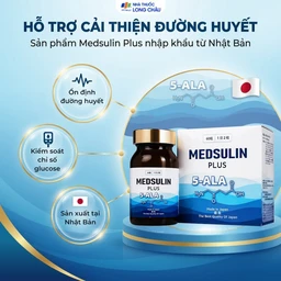 Viên uống hỗ trợ cải thiện chỉ số đường huyết Medsulin Plus (60 viên) 2