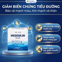 Viên uống hỗ trợ cải thiện chỉ số đường huyết Medsulin Plus (60 viên) 3